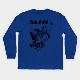 Punk Rock Man Of The Jam Kids Long Sleeve T-Shirt